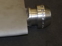 CNC Aluminum Fan Blade from 3D Scan (2)